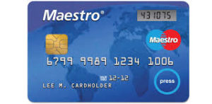 Maestro Kreditkarte 2