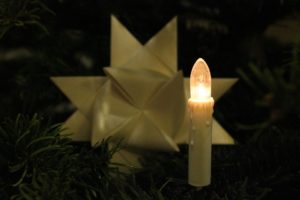 Kabellose Christbaumkerzen