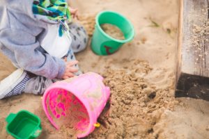 Sandkasten für Kinder