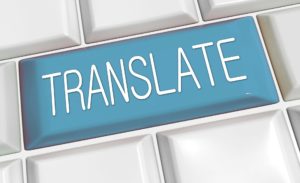 Die online Übersetzung