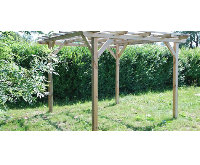 Die Eckpergola selber bauen