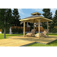 Holzpavillon selber bauen