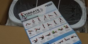 Lieferung der Vibrationsplatte Miweba Sports MV200 3D