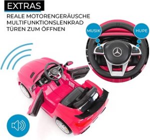 Kinder Elektroauto mit Hupe und Musik