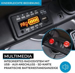 Kinder Elektroauto mit langer Akkulaufzeit