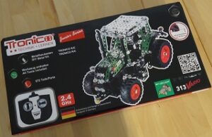 Tronico 10069 Metallbaukasten Traktor Fendt 313 Vario - Testbild 1