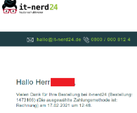 Online Shop it-nerd24.de im Test