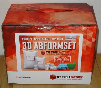 TFC 3D Babybauch Abformset Alginat im Test-Bild 1