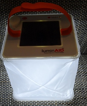 Daten und Fakten LuminAID Solarlaterne